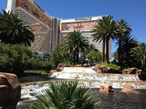 Mirage Casino Waterfalls